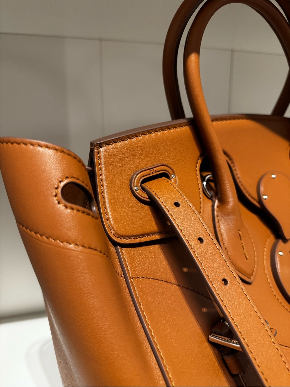 The Soft Ricky 33 Calfskin Bag Ralph Lauren Collection - Picture 7 of 14